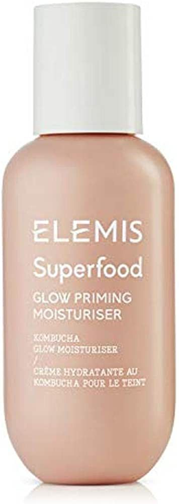 Elemis Superfood Glow Priming Moisturiser, Lightweight Face Cream for Smooth and Radiant Skin, Pr... | Amazon (UK)