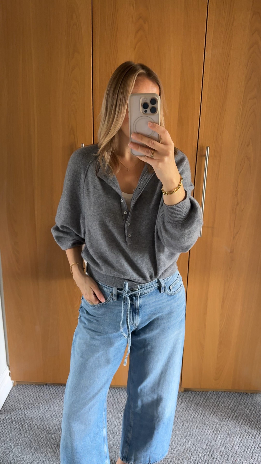 Weekend off duty /half term look

My favourite cashmere jumper - the best slouchy shape with functional front buttons - wearing in grey , they have a new cream colourway which is beautiful! 
I wear a medium 

And these lovely ankle grazer casual jeans - they keep selling out but they are worth the wait! I wear a U.K. 12 as they come up generous. 

#LTKfamily #LTKsummer #LTKuk