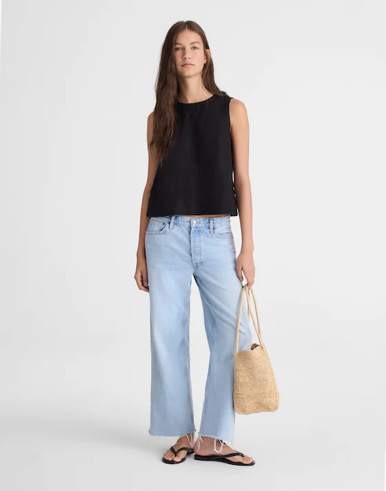 Shell Top in 100% Linen | Madewell