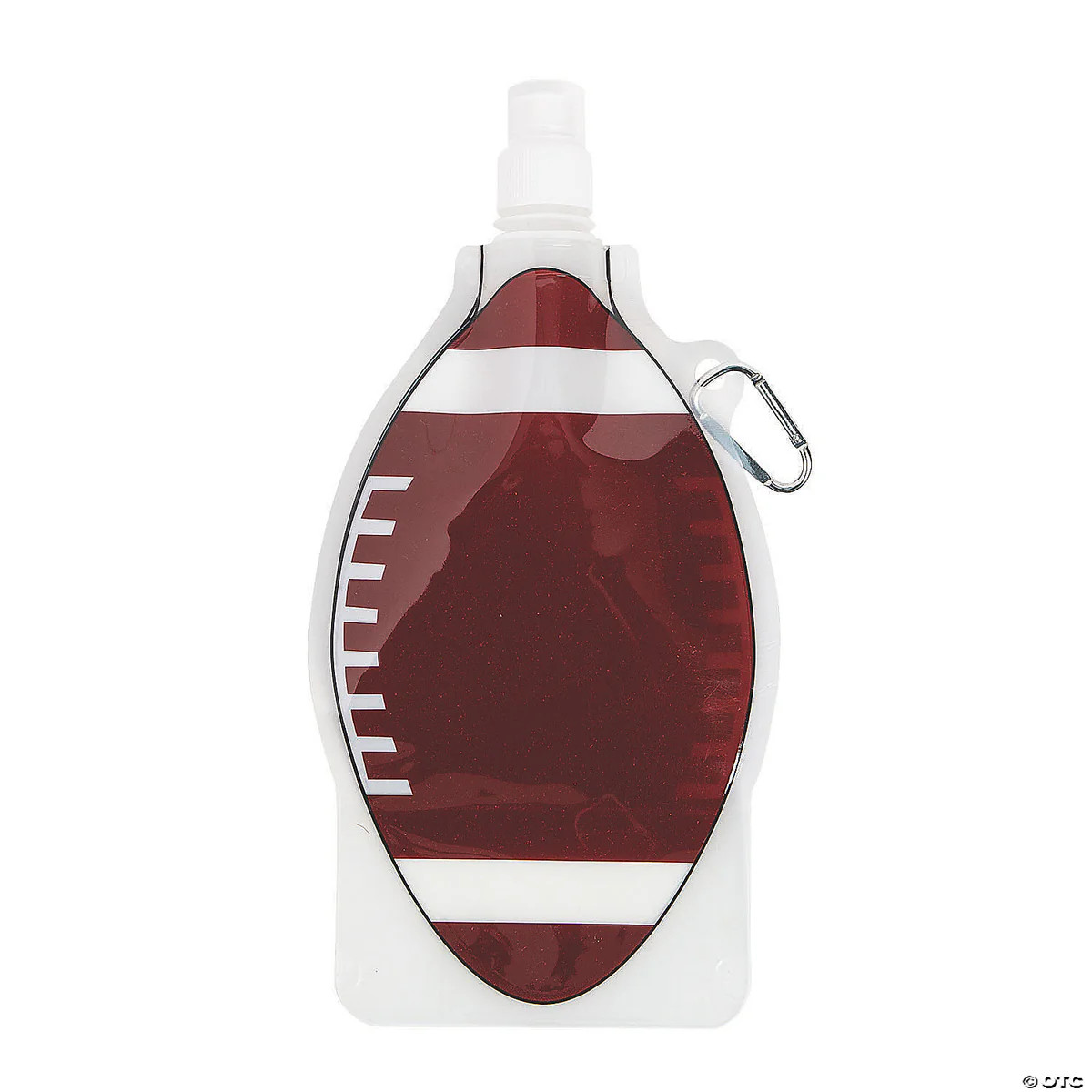 Collapsible Football BPA-Free Plastic Water Bottles | Get Gatherings