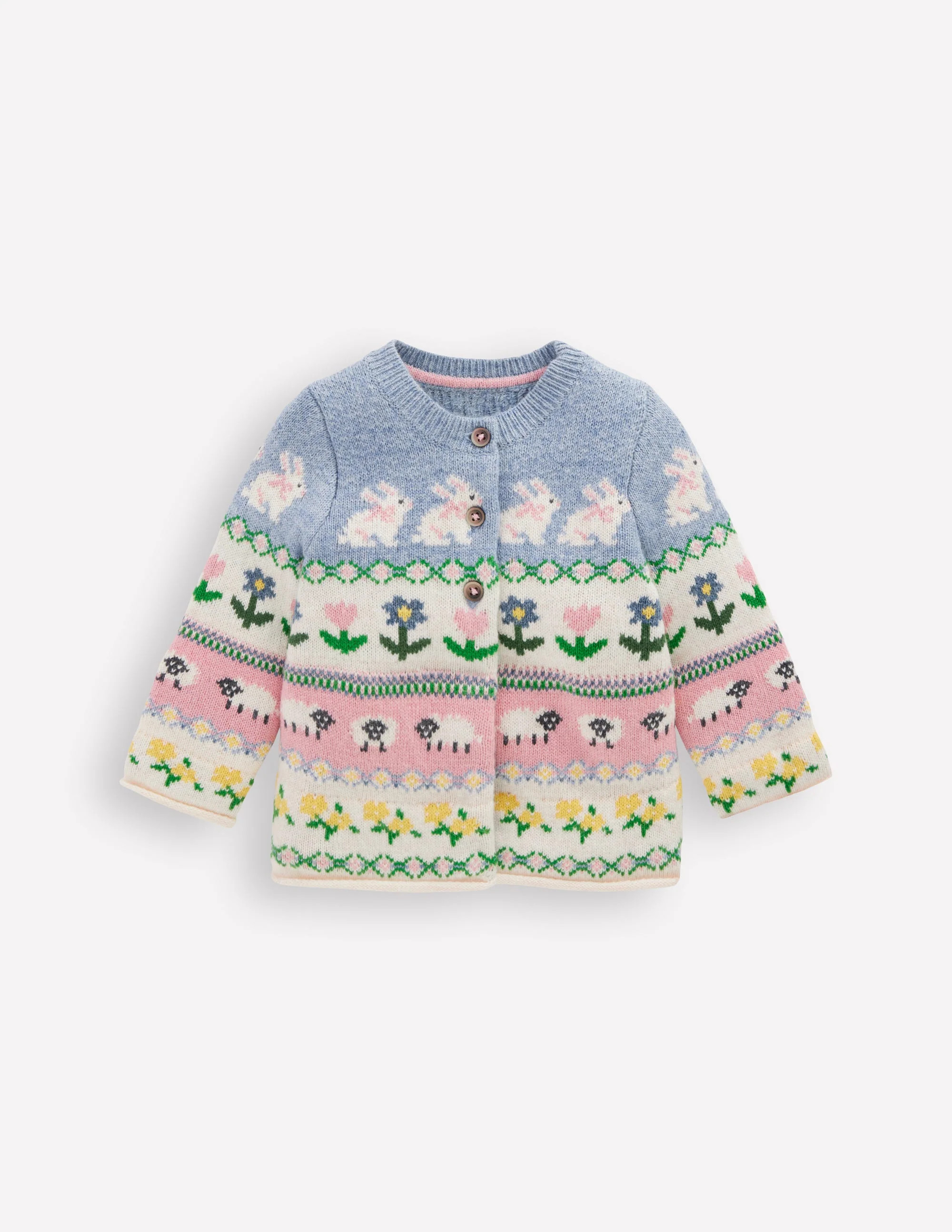 Edie Fair Isle Cardigan-Multi Easter | Boden (US)
