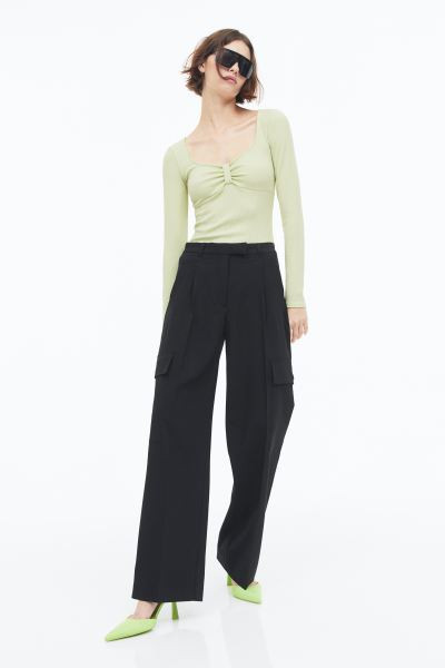 Ribbed jersey body | H&M (UK, MY, IN, SG, PH, TW, HK)