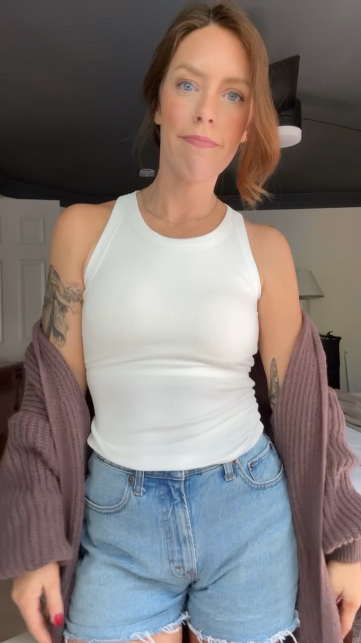 THIS TANK🔥 

ootd, layering shirt, fall ootd, sweater 

#LTKStyleTip #LTKFindsUnder50 #LTKBeauty