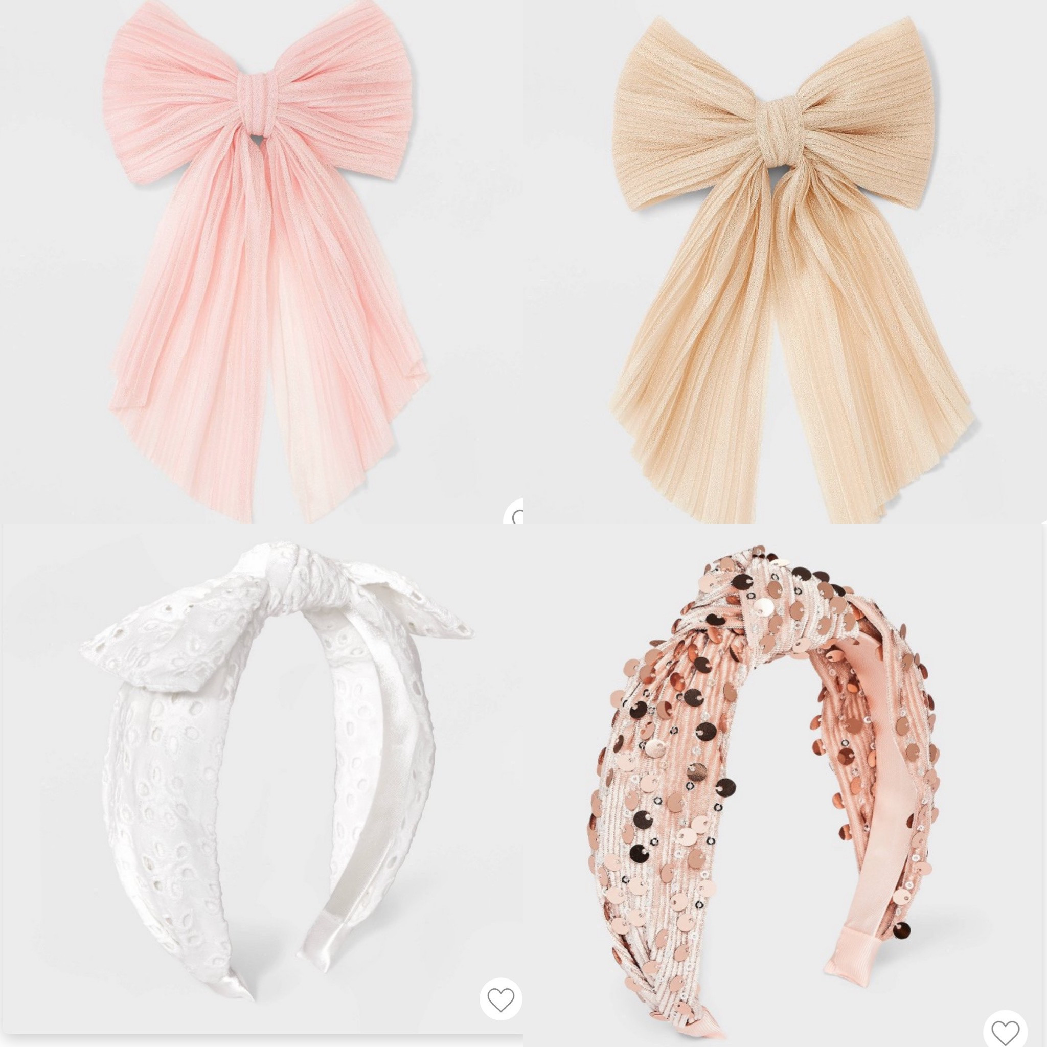 Hair accessories I found browsing target grabbed these 4 and I’m in love with the dainty details! 

#LTKstyletip #LTKfindsunder50