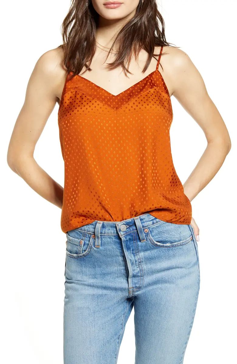 Mixed Sheen Camisole Top | Nordstrom