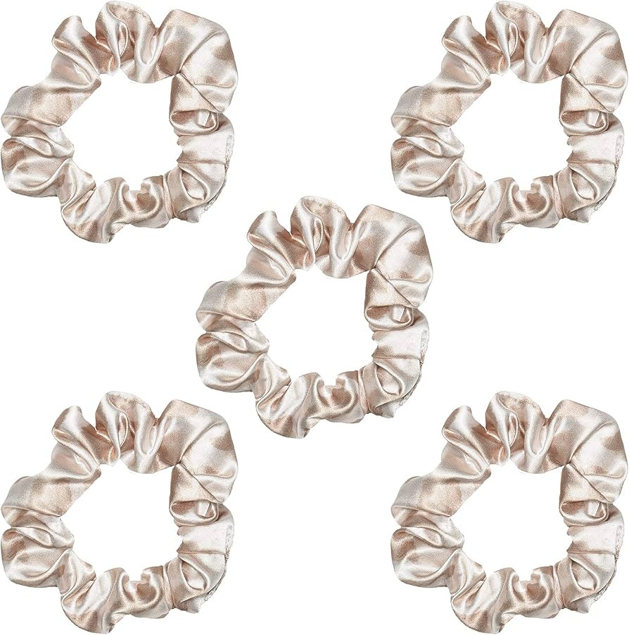 Kitsch Satin Hair Scrunchies for Women - Softer Than Silk Scrunchies for Hair | Satin Scrunchies ... | Amazon (US)