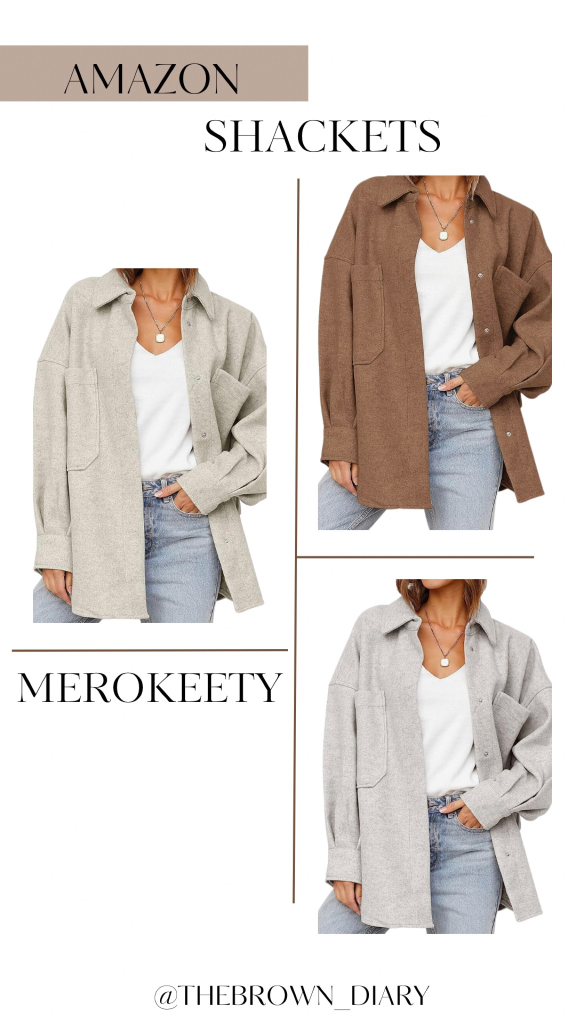 Amazon Shacket Oversize #shacket #amazonfashion #shacket 

#LTKover40 #LTKfindsunder50 #LTKmidsize