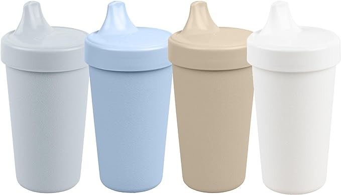 Re-Play Made in USA 10 Oz. Sippy Cups for Toddlers (4-pack) Spill Proof Sippy Cup for 1+ Year Old... | Amazon (US)
