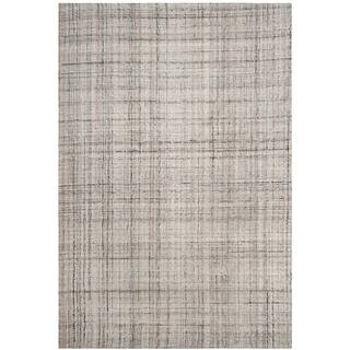 SAFAVIEH Abstract Camel/Black 6 ft. x 9 ft. Solid Area Rug ABT141C-6 - The Home Depot | The Home Depot