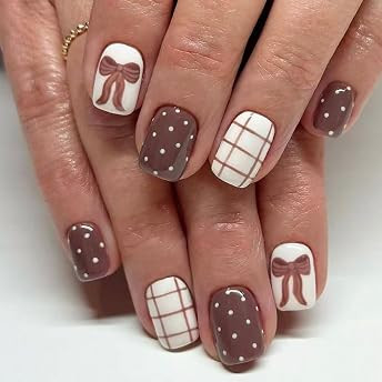 Brown glue on nails | Amazon (US)