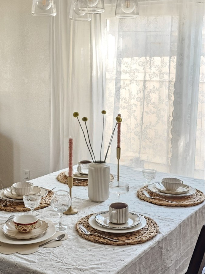 My beige table set inspo 🤍

#LTKHome #LTKSeasonal #LTKfoodie