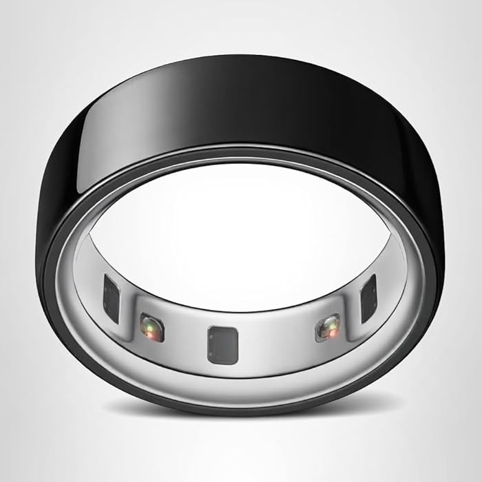 Oura Ring 4 - Black - Size 7 - Size Before You Buy | Amazon (US)