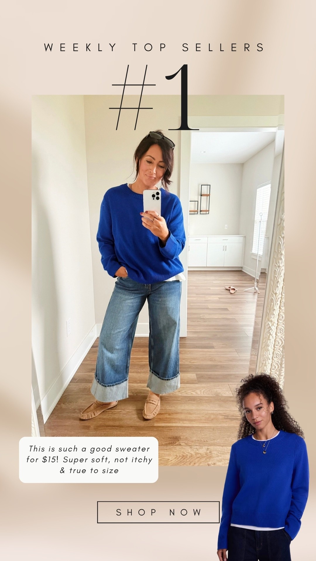 • large top for an oversized fit 
• size 8 denim

#LTKootd #LTKgrwm #LTKSeasonal