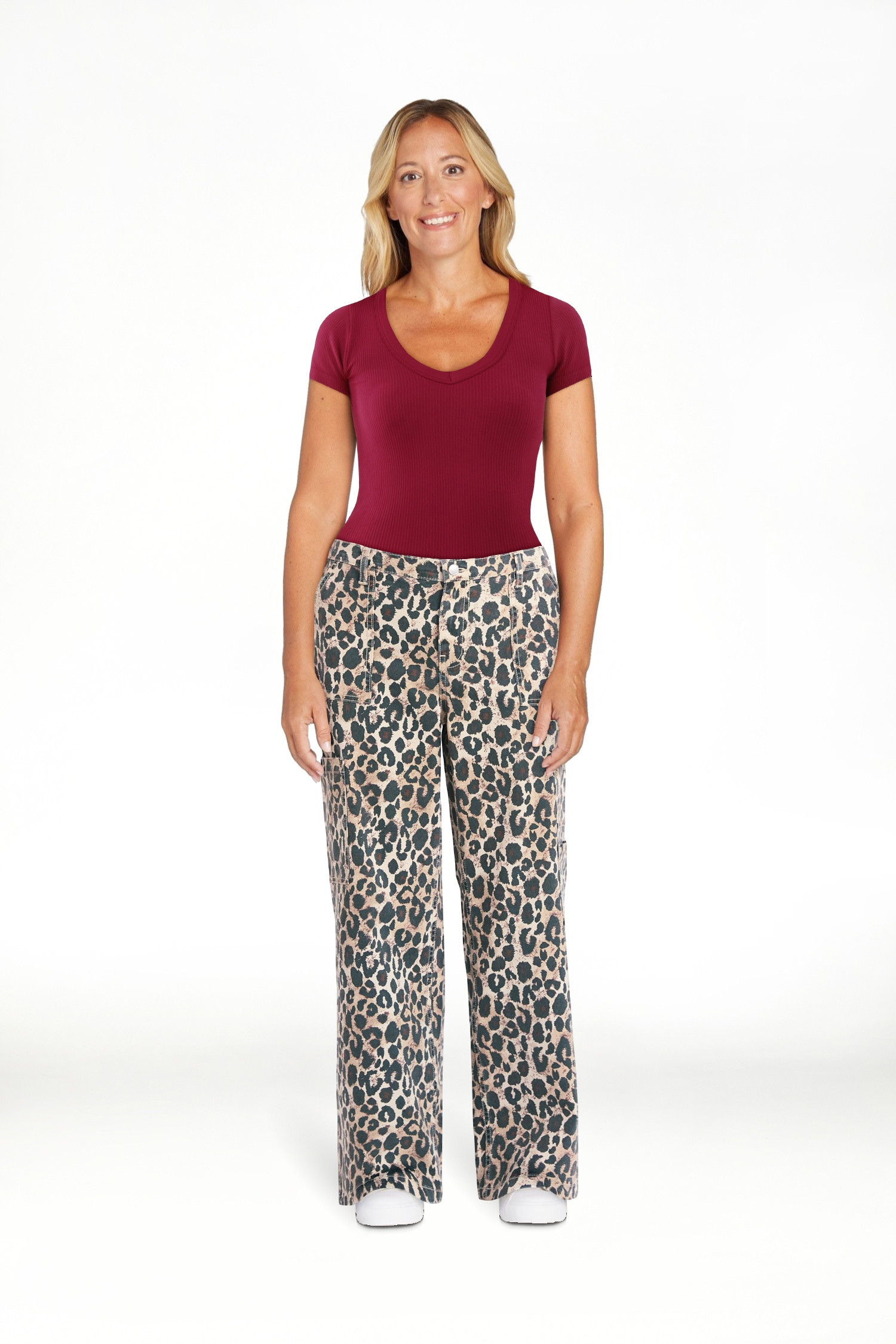No Boundaries Wide Leg Cargo Pants, 31.5'' Inseam, Women's and Women's Plus XXS-4X | Walmart (US)
