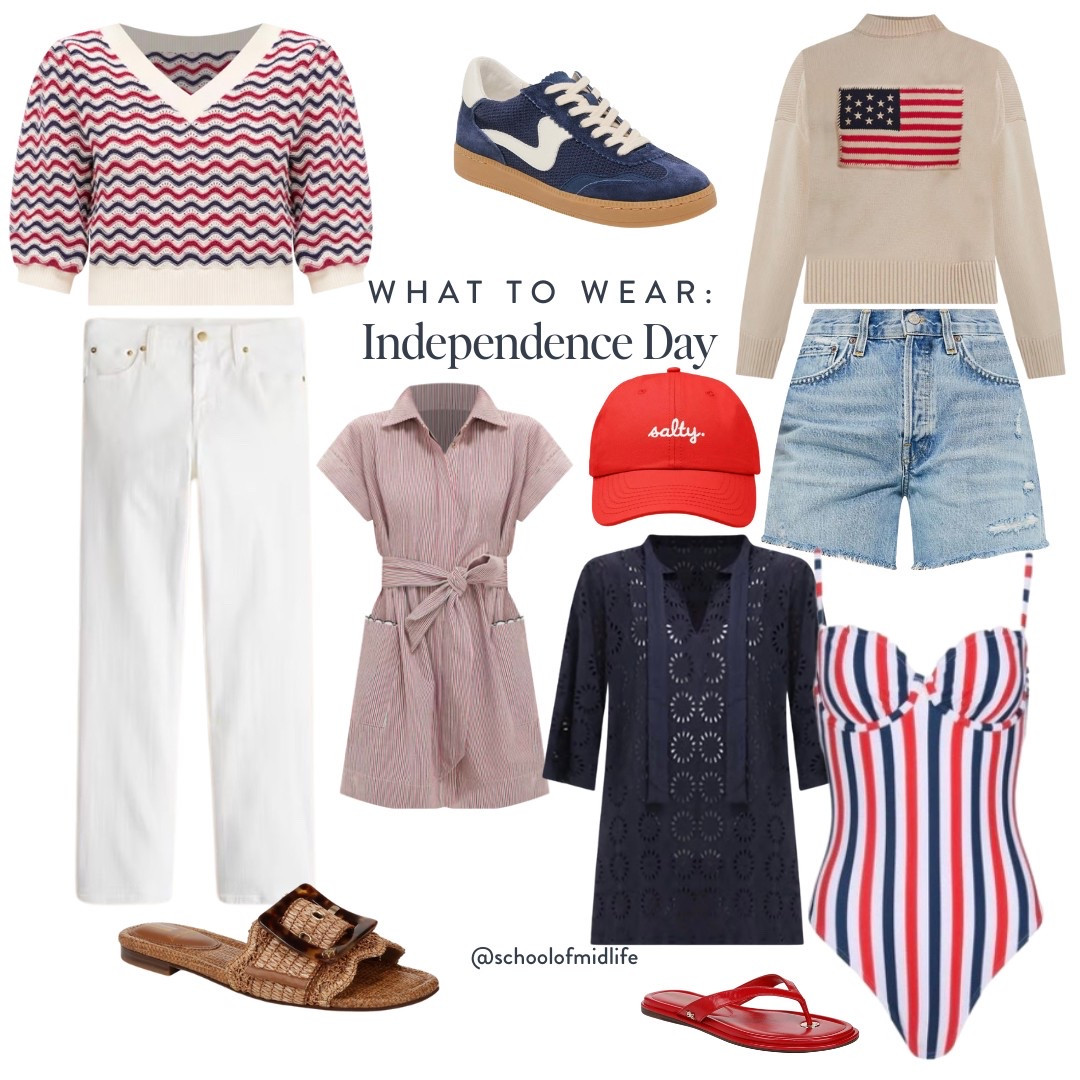 What to Wear: Independence Day 🇺🇸

#fashionover40 #fashionover50 #midlifefashion

#LTKStyleTip #LTKOver40 #LTKSummerEdit