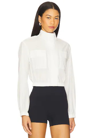 WellBeing + BeingWell Aspyn Cropped Jacket in Bright White from Revolve.com | Revolve Clothing (Global)