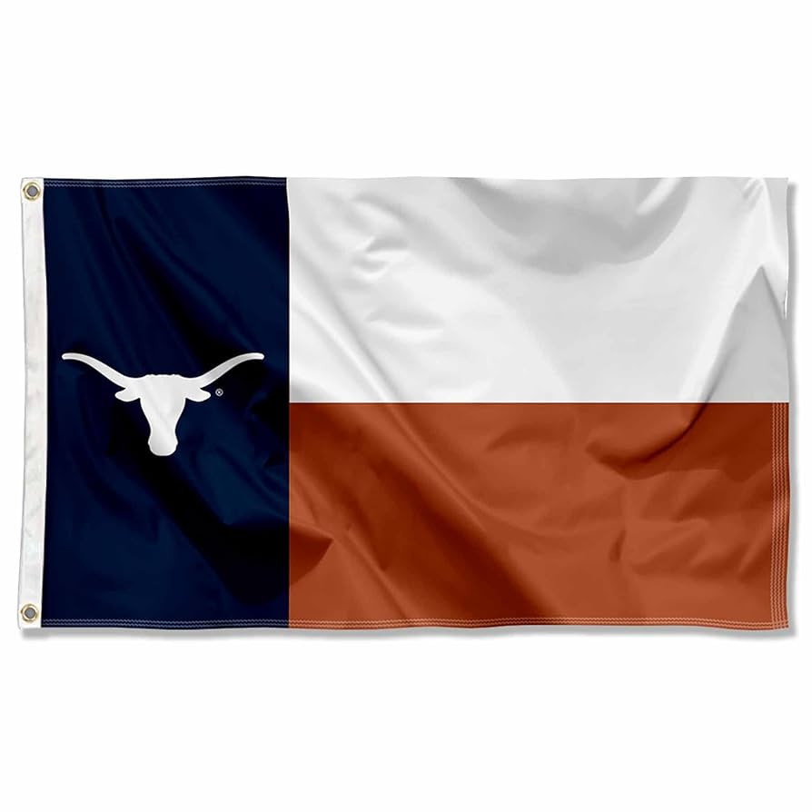 Texas Longhorns Texas State Flag | Amazon (US)