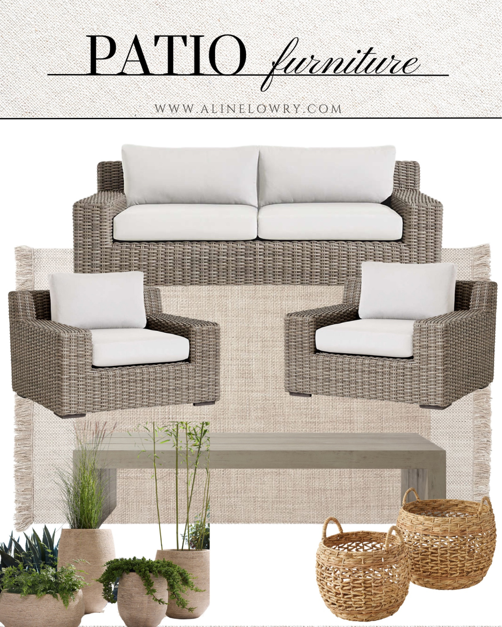 Outdoor/Patio furniture ideas 