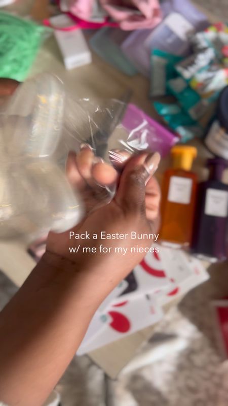 I have two nieces, one is 14 and the other is 21, so I decided to pack them an Easter bunny 🐰 filled with a few of their favorite things! Most of everything is from Target and if you order online opt for drive up and you too can make a basket in time for Easter for your friends, or kids! 

Leliassoutherncharm / packing video / Easter basket / Easter goodies / finery mist / Target socks / Welch’s fruit snacks / mascara / tweens / teens / gift guide 

#LTKparties #LTKVideo #LTKSeasonal