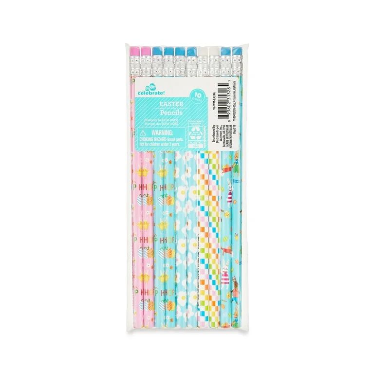 Easter Pencils, 10 Count, by Way To Celebrate | Walmart (US)