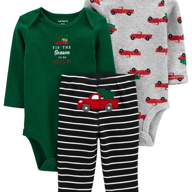 Baby 3-piece Holiday Little Character Set | Carter's