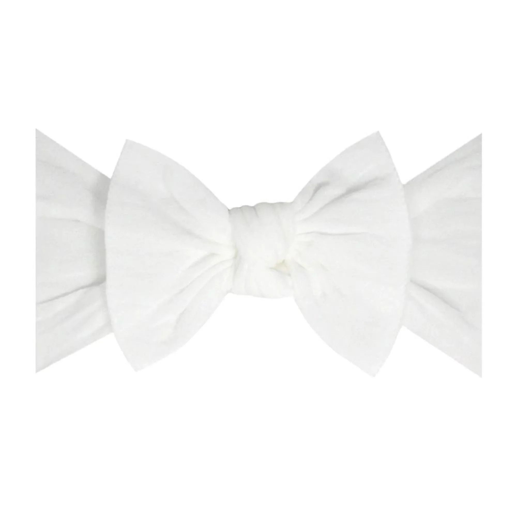 Knot Bow, White | SpearmintLOVE