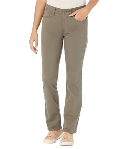 NYDJ Women's Marilyn Straight Denim Jeans, Ripe Olive, 0 | Amazon (US)