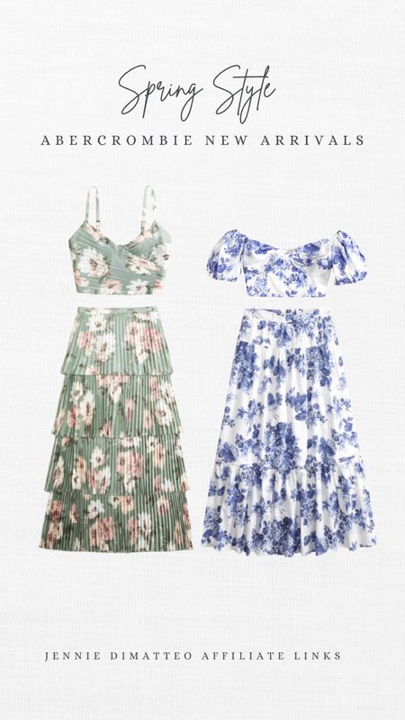 These Abercrombie new arrivals are to die for! The matching sets are perfect for spring!

Matching set. Maxi skirts. Floral prints. Spring style. New arrival. Abercrombie fashion. Abercrombie haul. 

#LTKstyletip #LTKSeasonal #LTKSpringSale