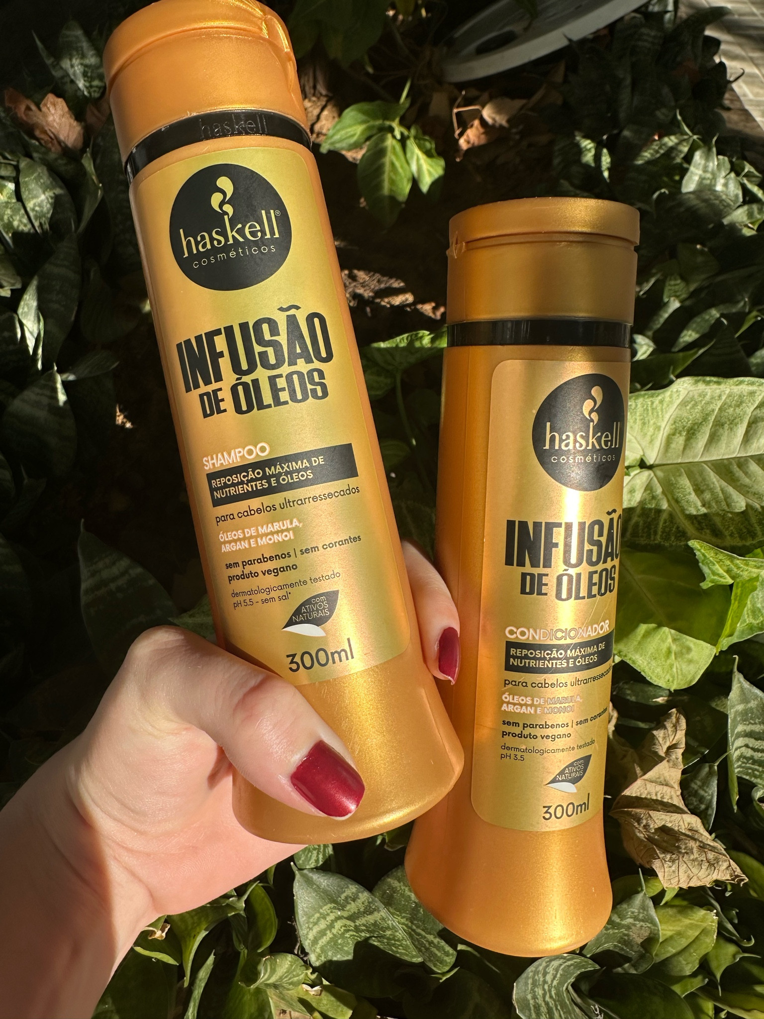 Shampoo e condicionador Haskell infusão de óleos 🖤✨

#LTKbrasil #LTKbeauty