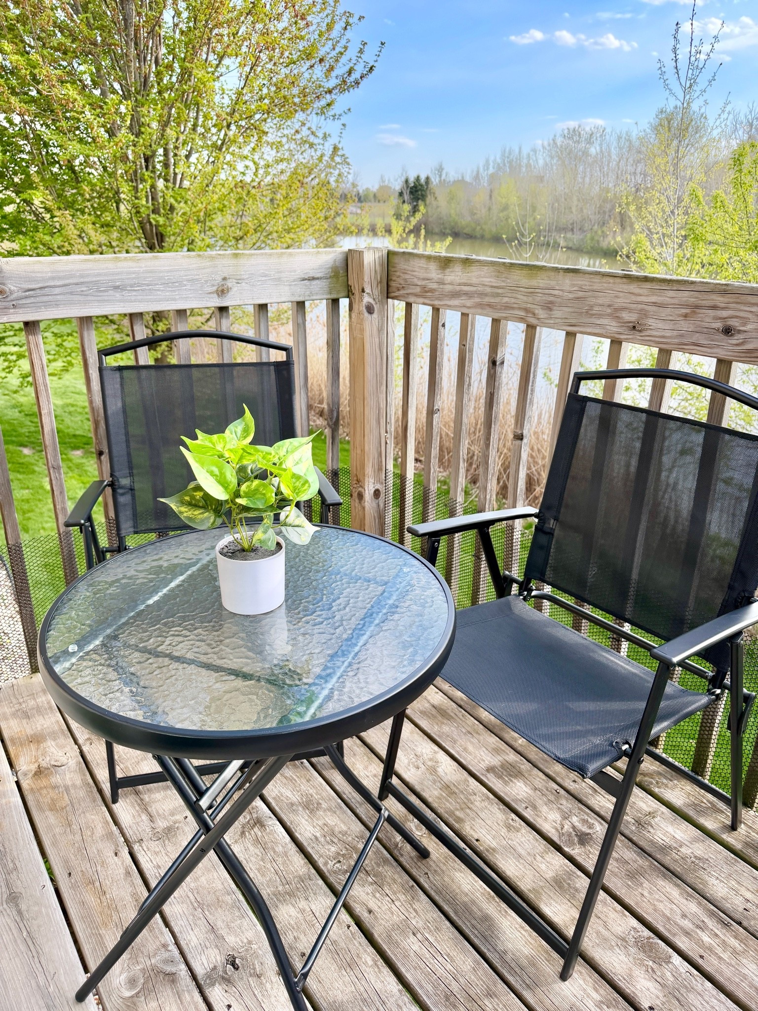 $78 Outdoor Patio Table & Chairs Set from Walmart

I can’t believe this set was less than $80! The quaility is amazing and the chairs are super comfy! It’s the perfect size for our balcony!

~ patio decor, balcony decor, patio table, outdoor decor, home decor finds, summer home decor, beach house decor, Walmart finds, affordable home decor, outdoor furniture

#LTKSeasonal #LTKHome