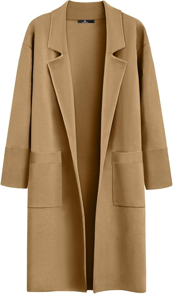 LILLUSORY Women's Long Dressy Cardigan Sweaters Fall Oversized Cozy Jacket Outfits 2025 Date Nigh... | Amazon (US)