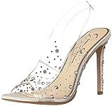 Jessica Simpson Women's Jaisey High Heel Heeled Sandal, Clear, 6 | Amazon (US)