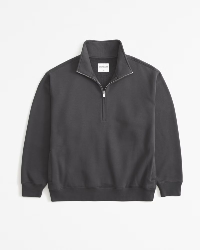 Essential Vintage Sunday Half-Zip | Abercrombie & Fitch (US)