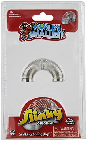 Worlds Smallest Slinky, Walking Spring Toy, Fidget Toy | Amazon (US)