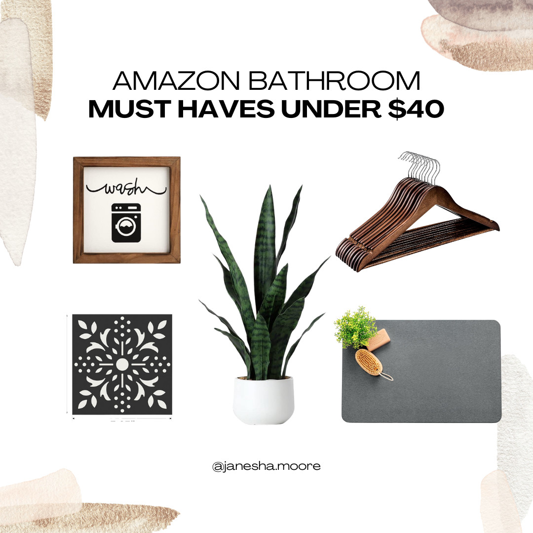 Amazon Bathroom Must-Haves Under $40 

 #LTKHome #LTKFindsUnder50