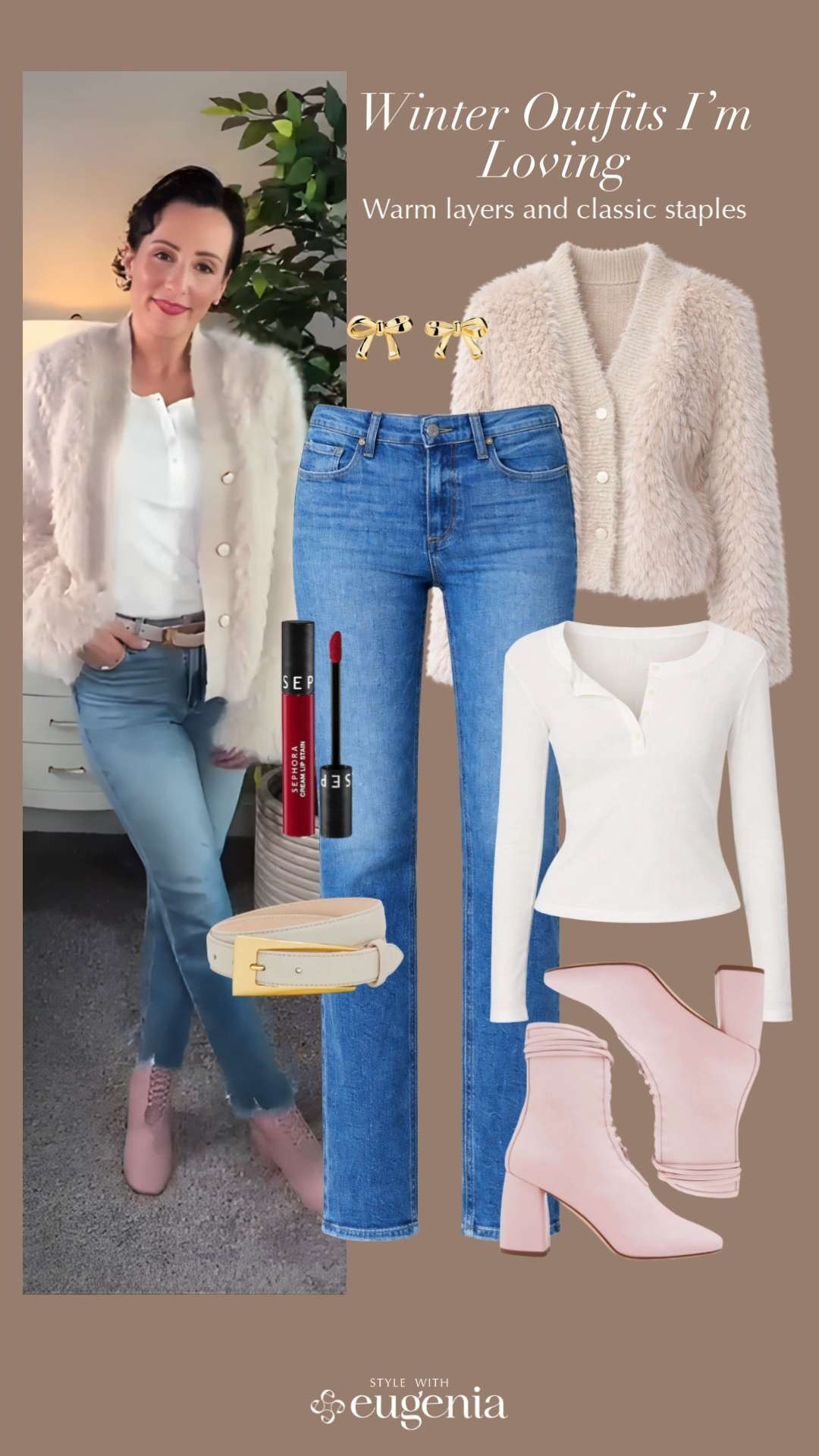 This combo makes me feel like I’ve got my life together—even when I don’t.
Soft layers + tailored denim = my secret to feeling cozy but pulled together. 

Wearing Sephora Cream Lip Stain in ‘94 Cherry Moon’ 💄 

 

#LTKgrwm #LTKootd #LTKPetite