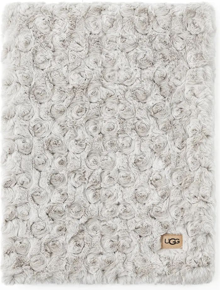 UGG® Amanda Faux Fur Throw Blanket | Nordstrom | Nordstrom