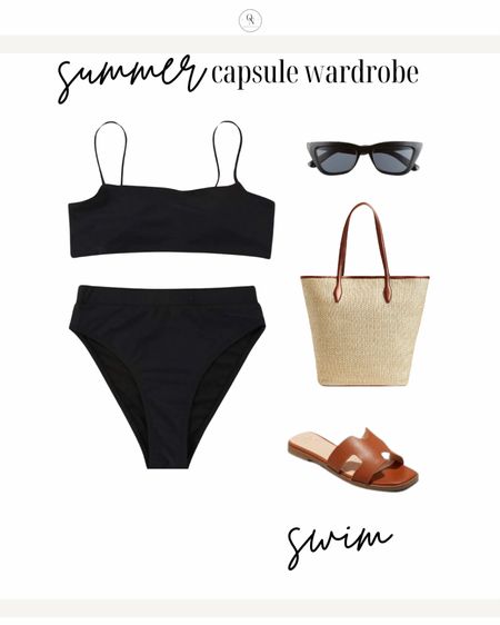 What to wear to the pool and beach this summer from the summer capsule wardrobe. This Amazon bikini is high waisted with moderate rear coverage and under $35 price point. You won’t believe how well it fits. Plus it comes in more colors! 

See the rest of the summer capsule wardrobe plus more swim and cover up ideas at organize-Nashville.com

#summer #resort #vacation 

#summer #resort #vacation 