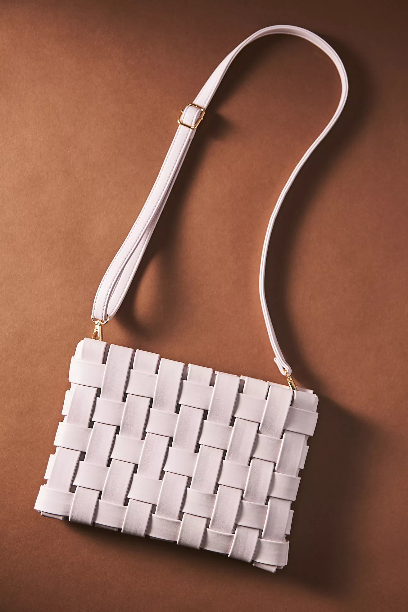 Lindy Woven Clutch | Anthropologie (US)