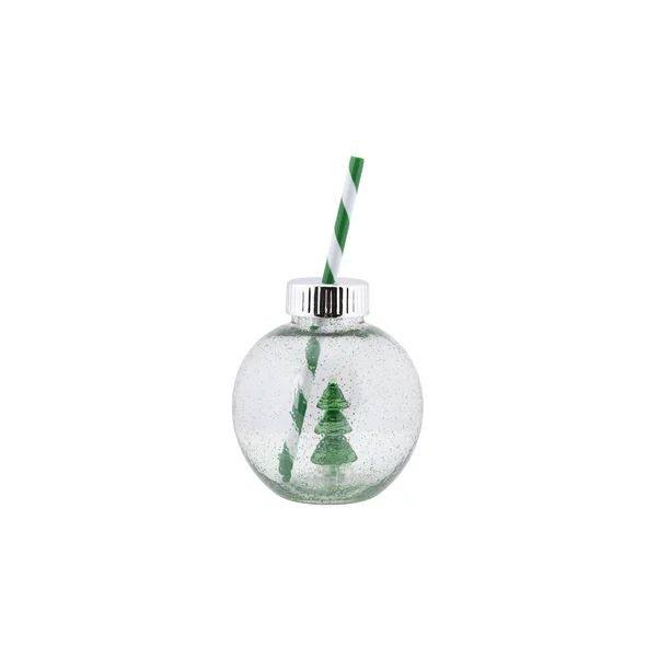 Holiday Time 20-Ounce Snow Globe Sipper- Tree - Walmart.com | Walmart (US)