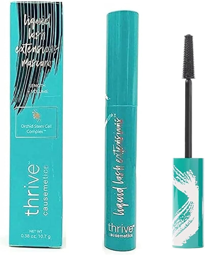 Thrive Causemetics Liquid Lash Extensions Brynn Rich Black .38oz Full Size, 0.38 Ounce (Pack of 1... | Amazon (US)