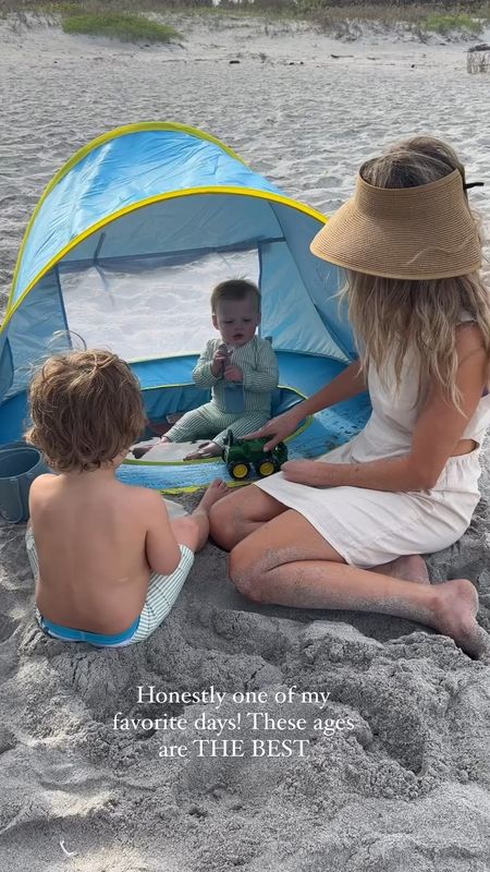 Beachin it 🌴 Everything is from Amazon! I will link below. 

beach l beach day l beach hat l beach dress