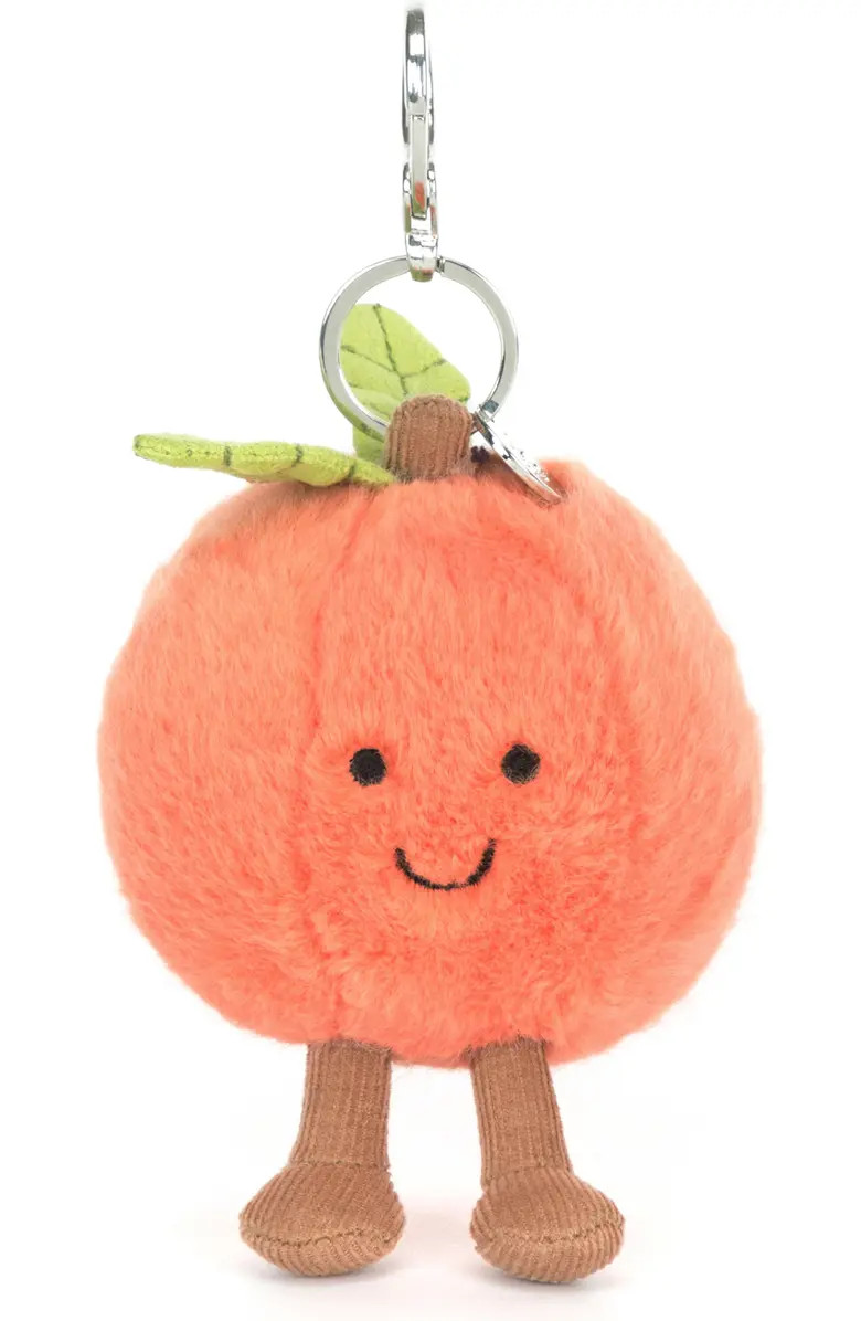 Amuseables Peach Plushie Bag Charm | Nordstrom