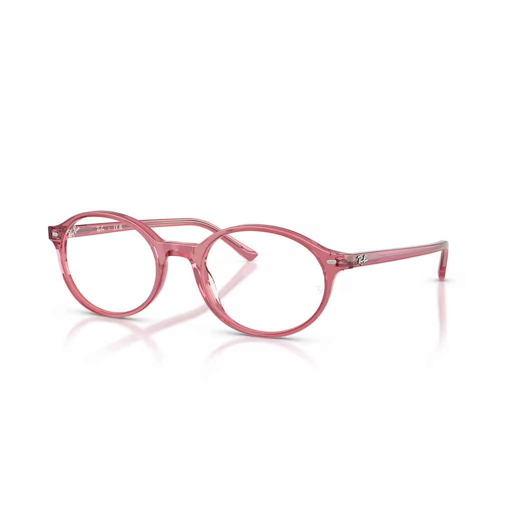 Ray-Ban Sehbrillen German Optics Rezept Polarisiert - Rosa Rahmen Klar Glas 51-20 | Ray-Ban (US)