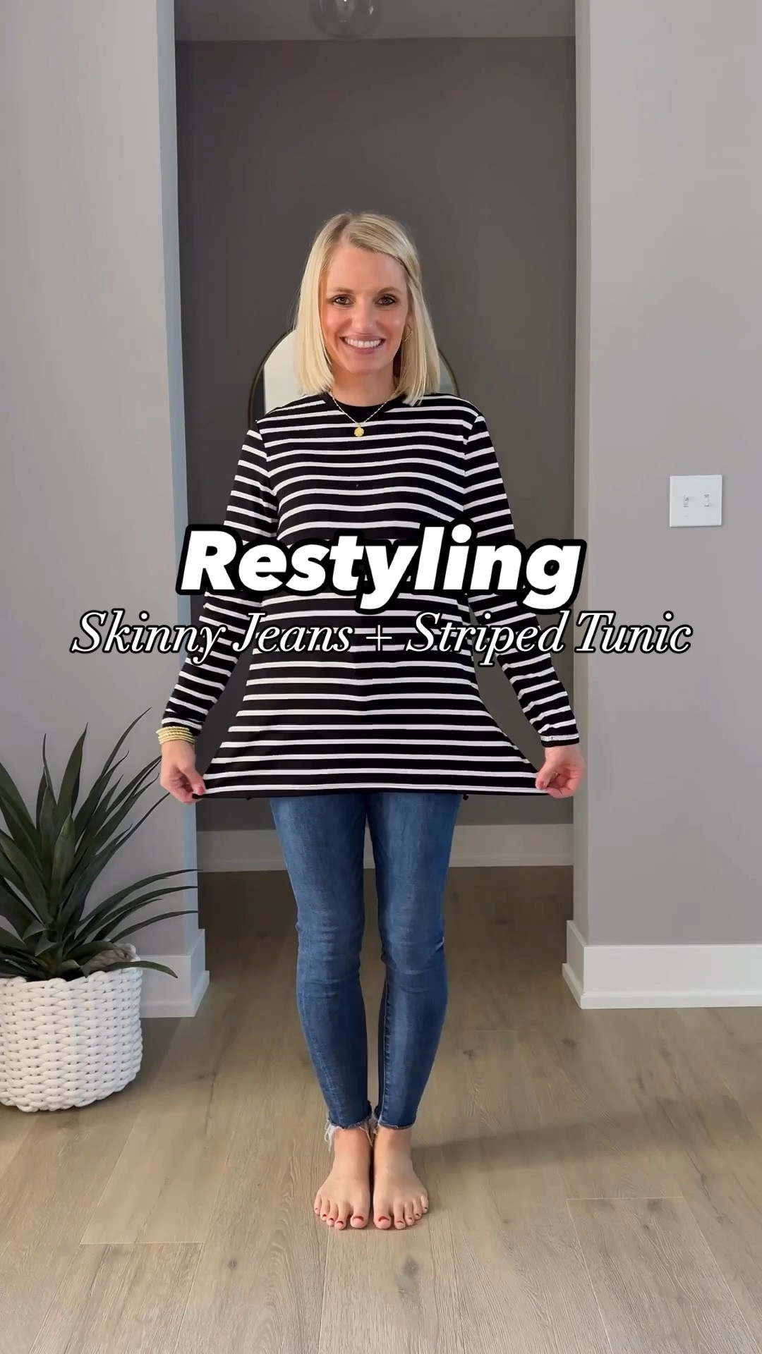 If you still love to wear skinny jeans with a tunic, then here are some ways that you can update this base outfit. Tunic- xs || jeans- linked similar || trench coat- linked similar || coatigan- small || sweater- xsmall

#LTKStyleTip #LTKOver40 #LTKVideo