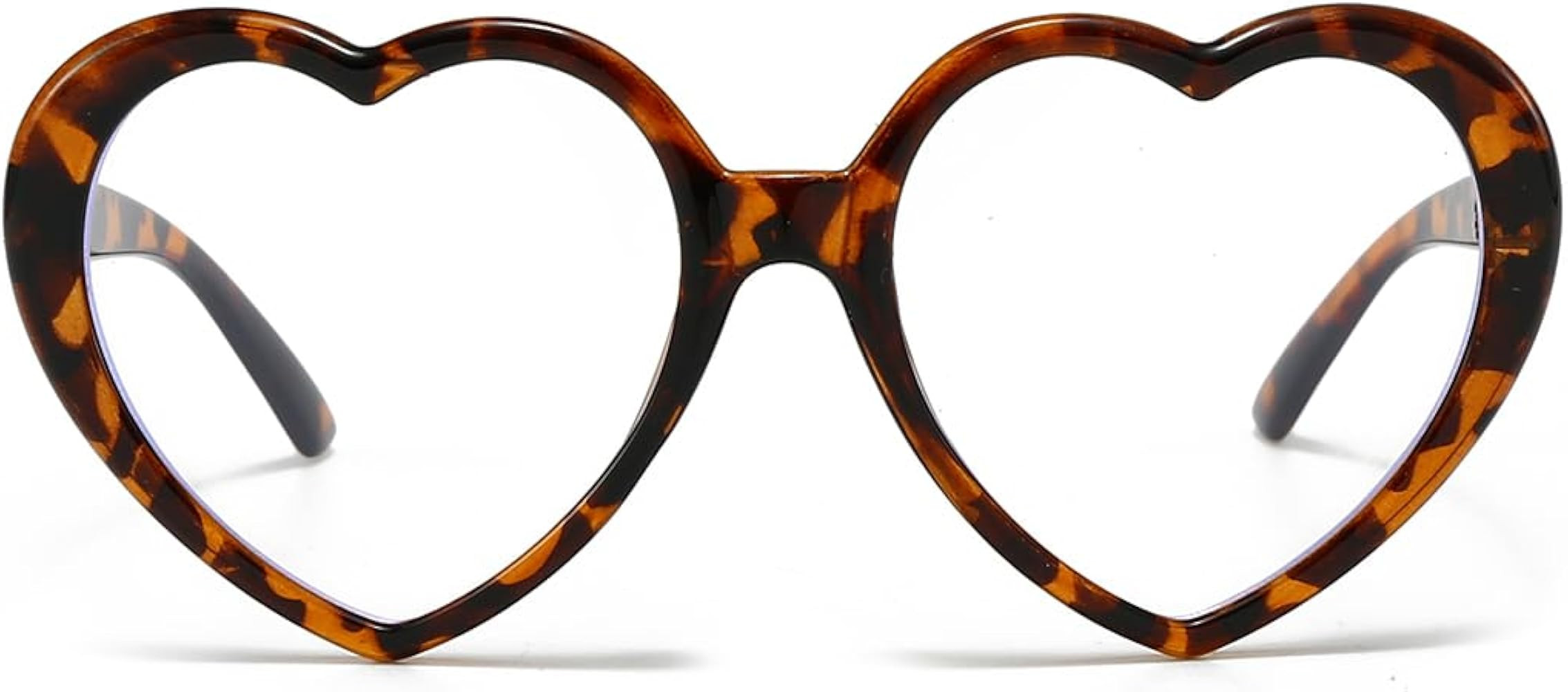 JOVAKIT Heart Blue Light Glasses for Women Vintage Fashion Red Heart Frame Glasses Computer Eyegl... | Amazon (US)