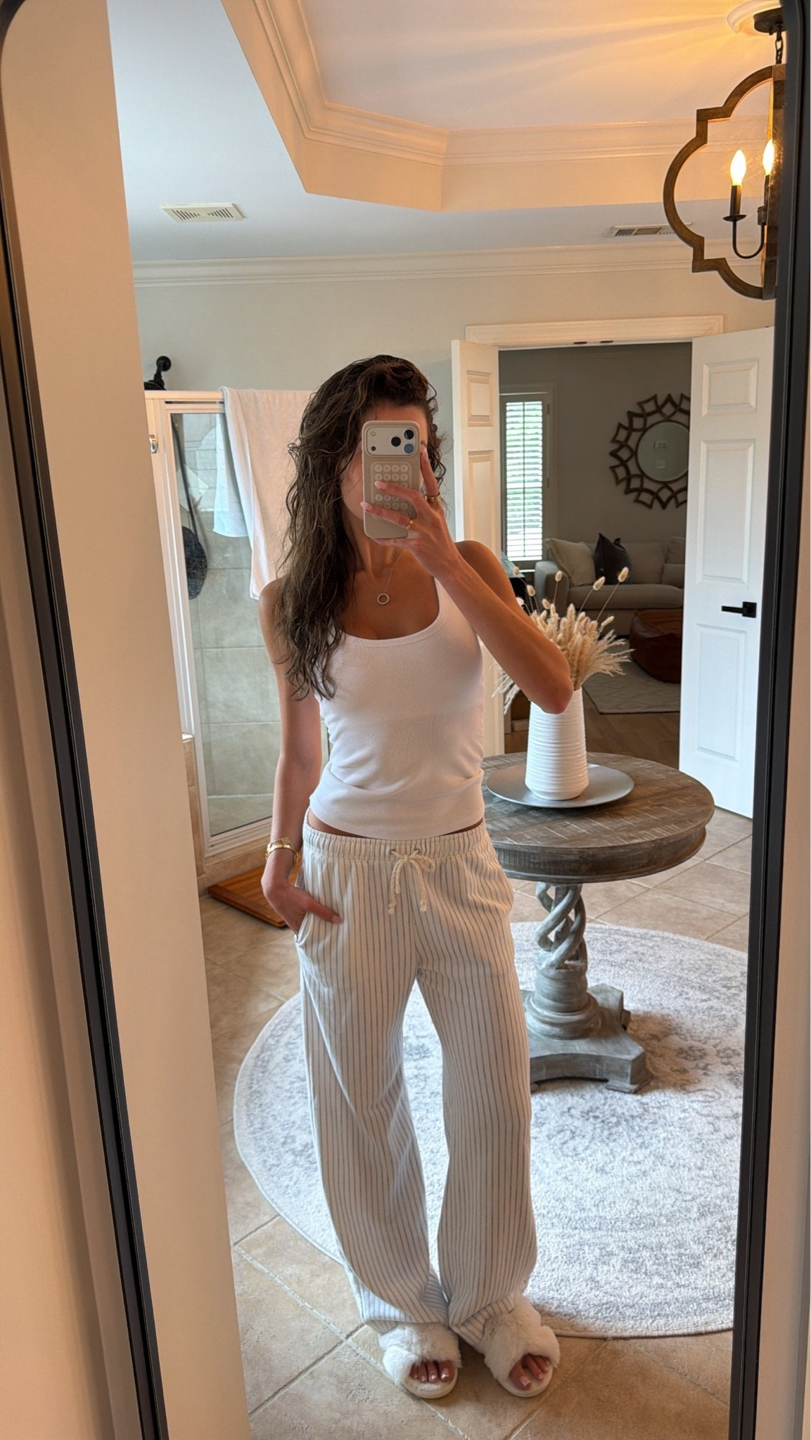 The Abercrombie bra-free tank (built in bra) is a MUST & so are these lounge pants! I’m wearing a small & a small tall.

#LTKootd #LTKSaleAlert #LTKdayinmylife