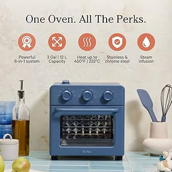 Our Place Wonder Oven | 6-in-1 Air Fryer & Toaster Oven with Steam Infusion | Compact, Countertop... | Amazon (US)