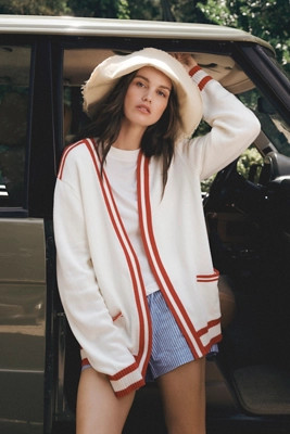 Ellsworth & Ivey Game Day Cardigan Sweater | Anthropologie (US)