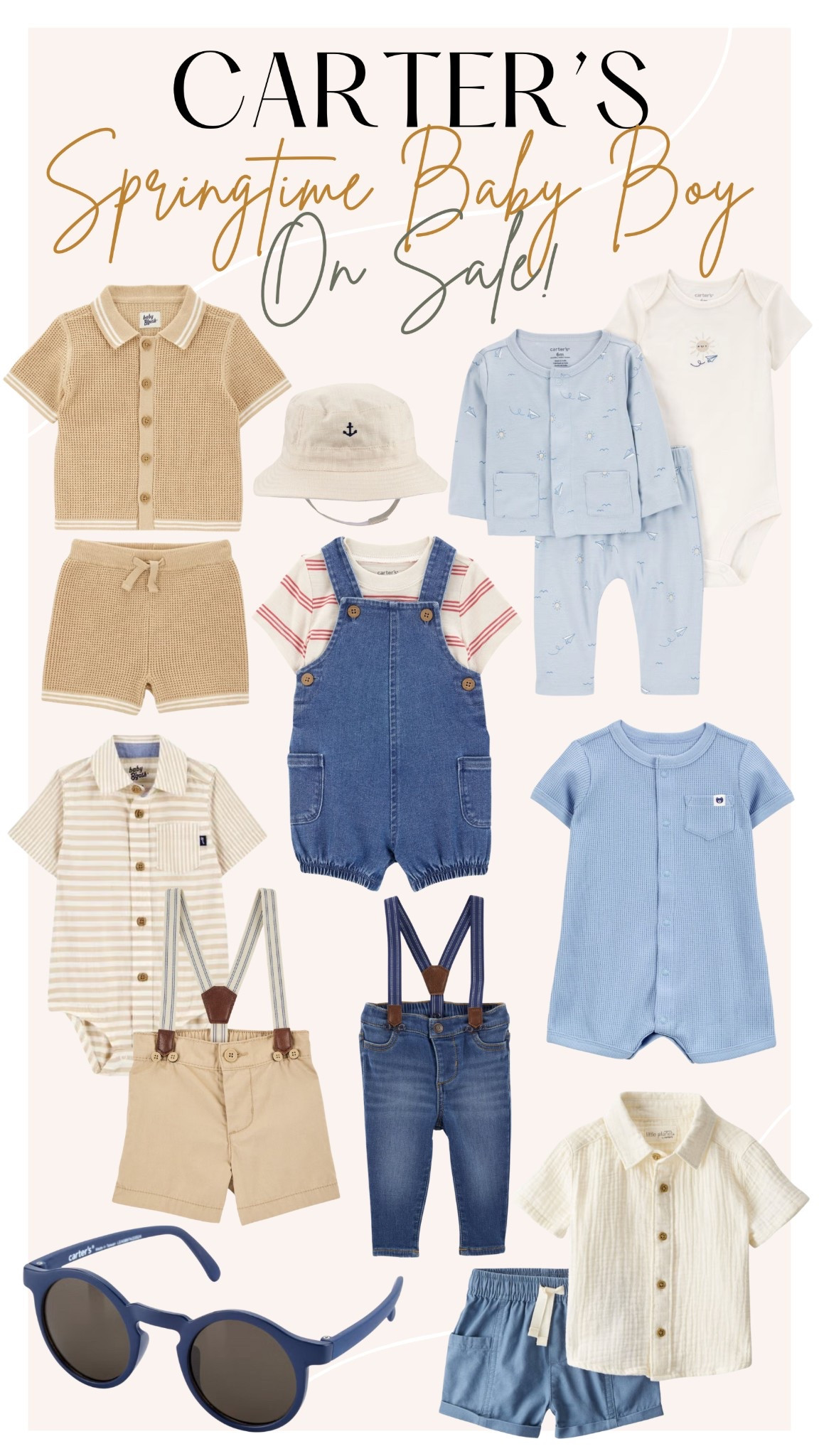 The cutest spring outfits for baby boys at Carter’s! 

#LTKFamily #LTKBaby #LTKKids